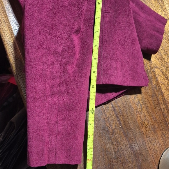 Vintage Women's Burgundy Jacket & Skirt Set - Picture 16 of 16